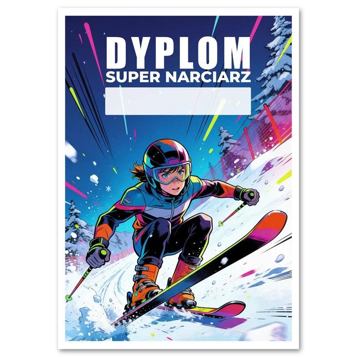 dyplom Super Narciarz w akcji