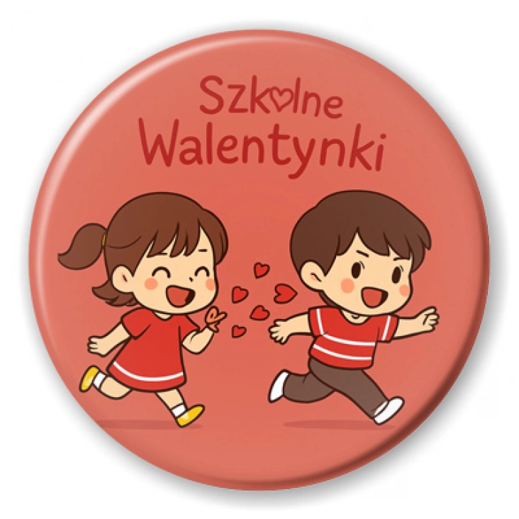 przypinka Szkolne Walentynki