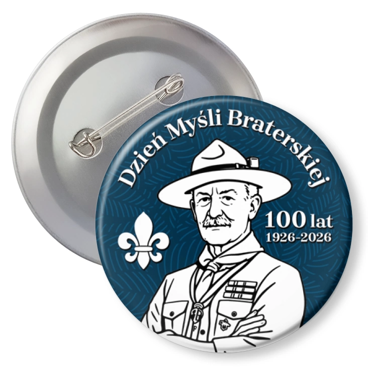 przypinka100 lat DMB Boden Powell