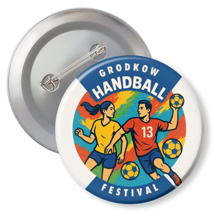 przypinka13 Grodkow Handball Festival