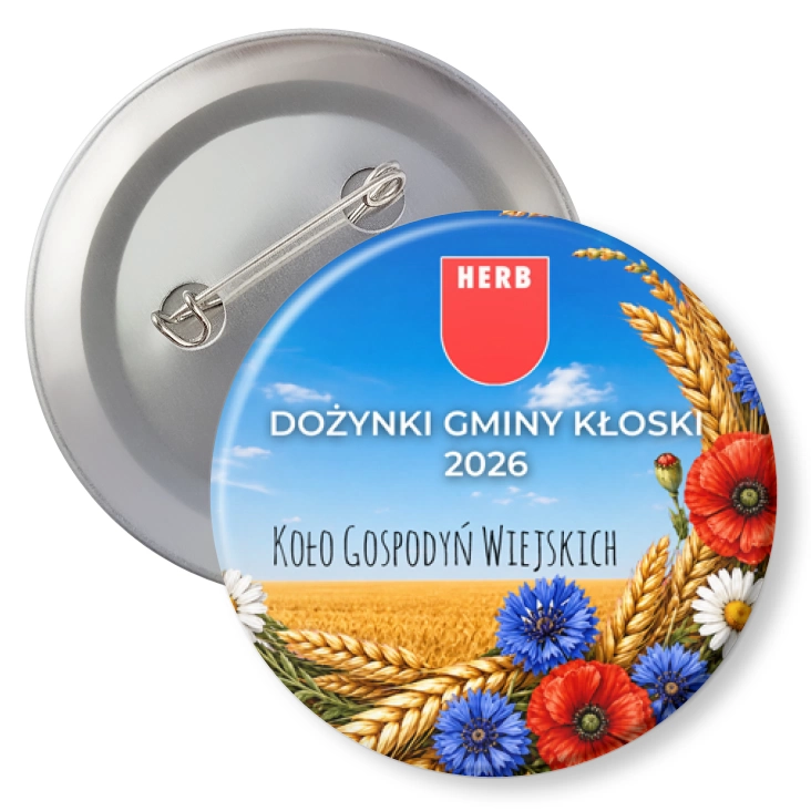 przypinkaDożynki KGW