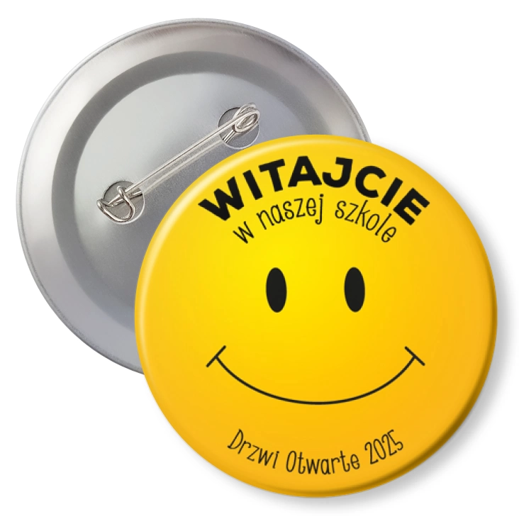 przypinkaDrzwi Otwarte Witajcie w naszej szkole