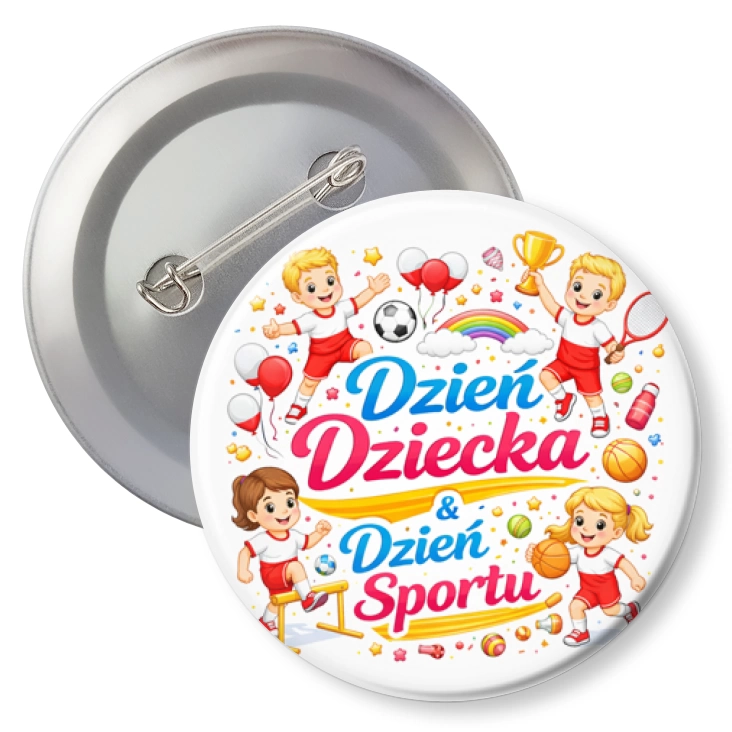 przypinkaDzień Dziecka i Dzień Sportu
