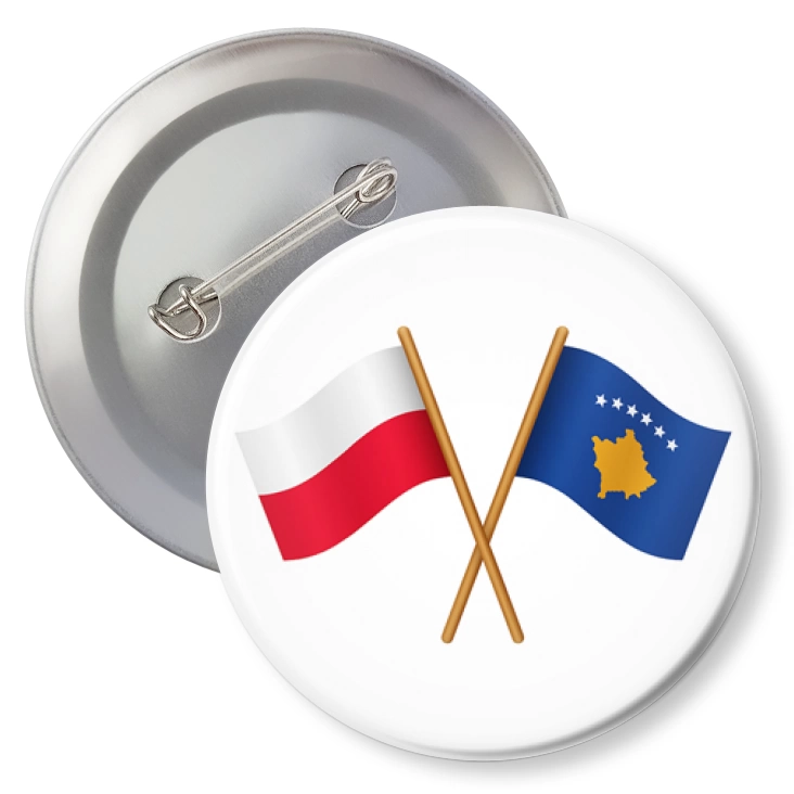 przypinkaFlagi przyjaźni Polska Kosowo