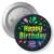 Przypinka z agrafką Fluoland Happy Birthday urodziny