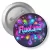 Przypinka z agrafką Fluoland logo