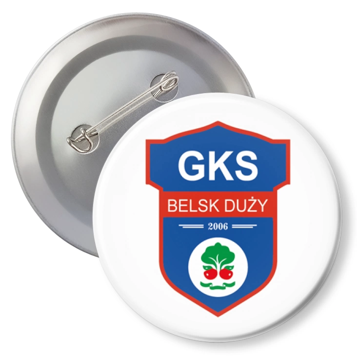 przypinka agrafka GKS Belsk Duży