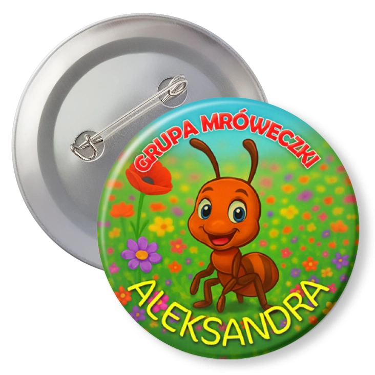 przypinkaGrupa Mróweczki