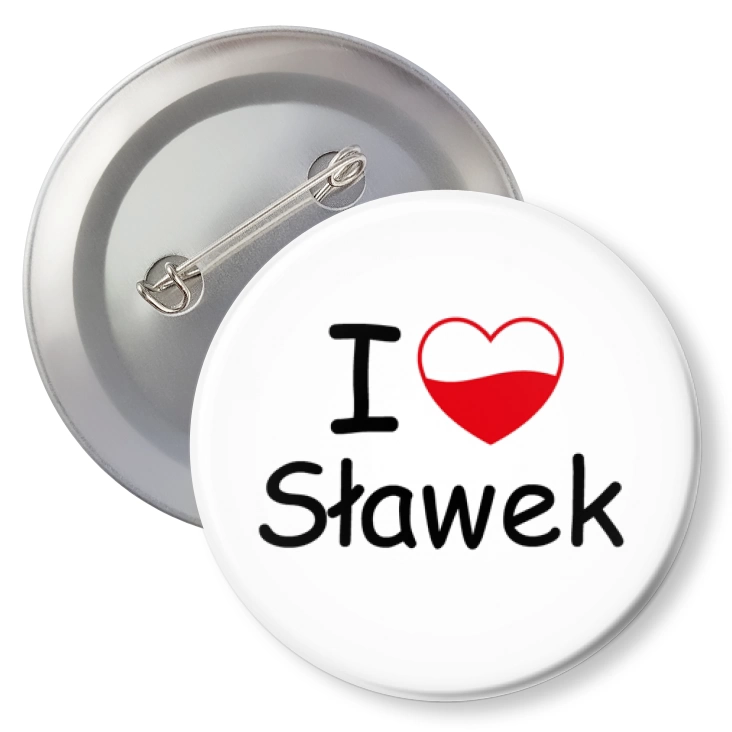 przypinkaI love Sławek
