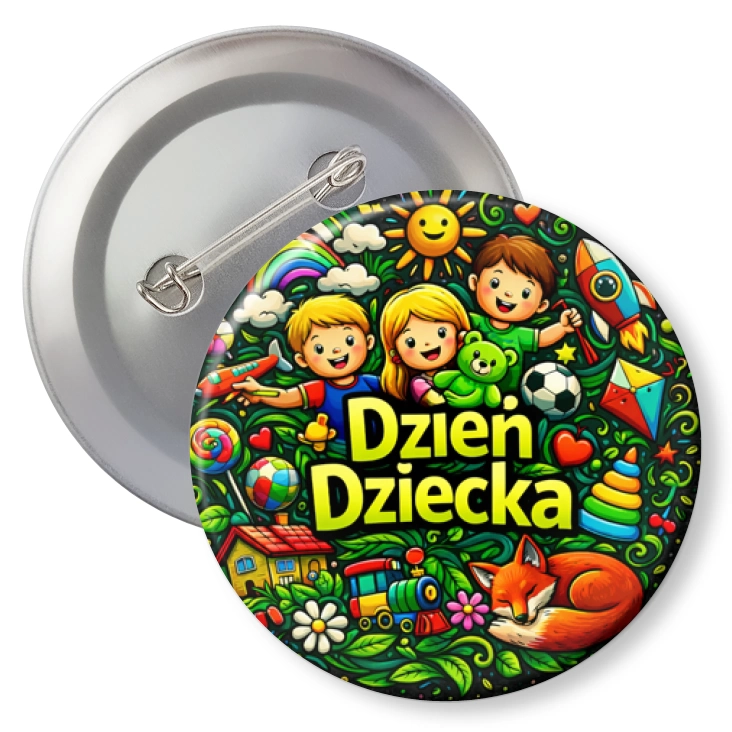 przypinkaKolorowy Dzień Dziecka