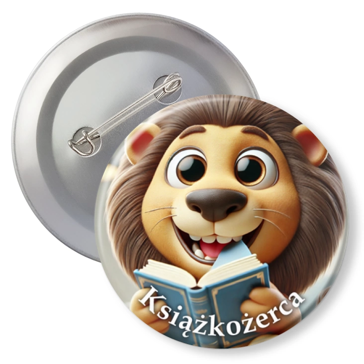 przypinkaKsiążkożerca