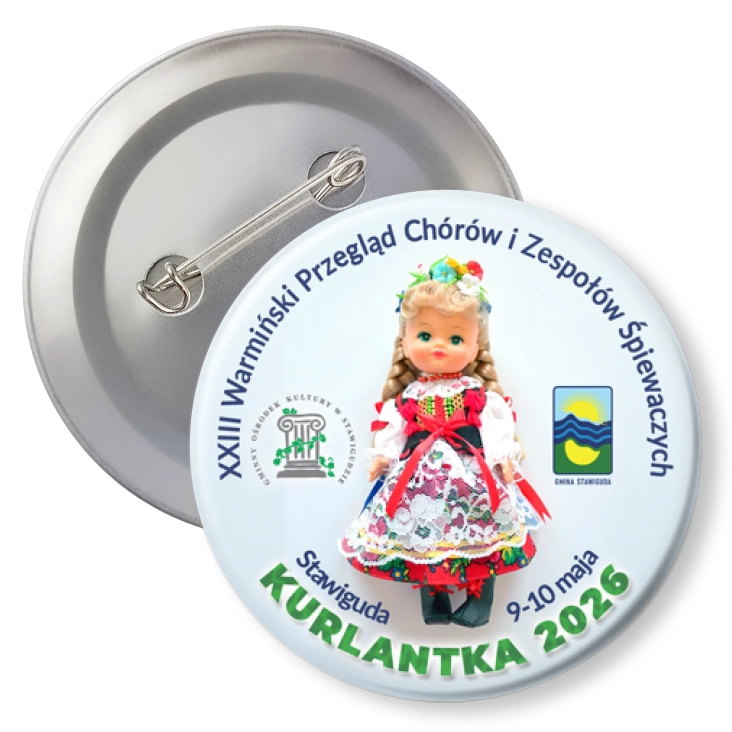 przypinka agrafka Kurlantka 2026