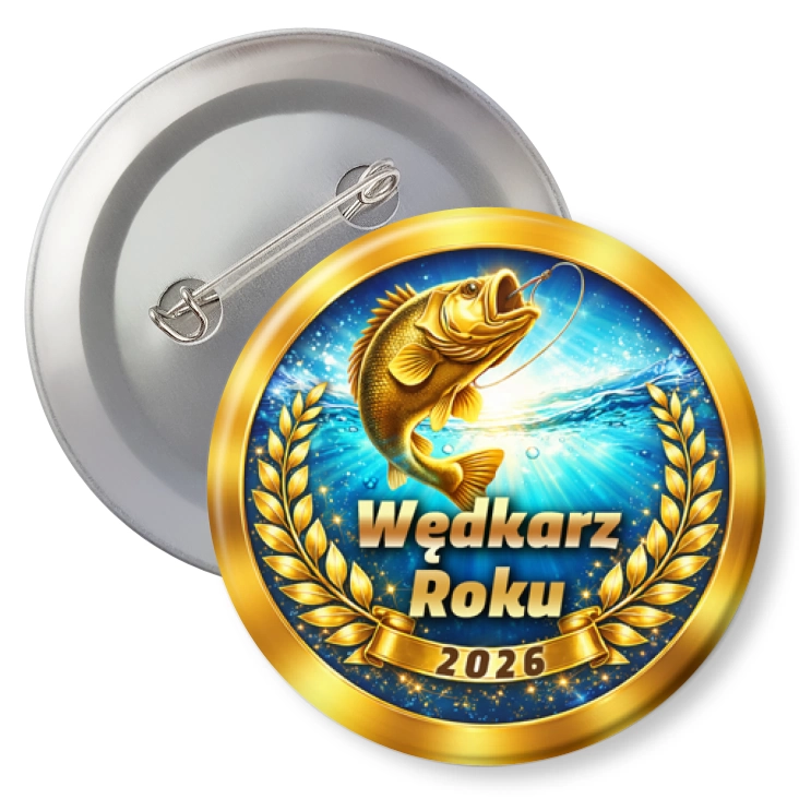 przypinkaLaur Wędkarz Roku