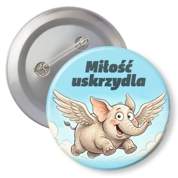 przypinkaMiłość uskrzydla