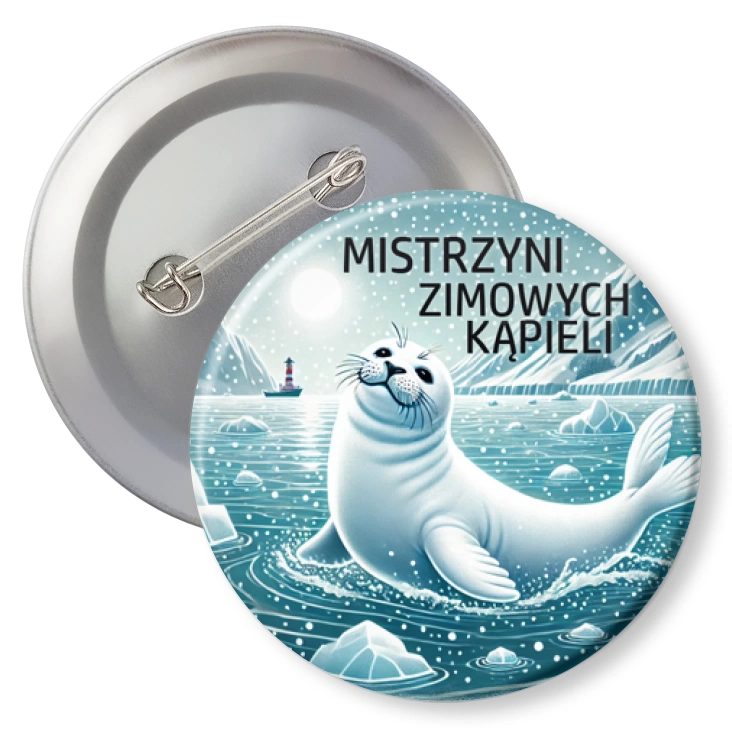 przypinkaMistrzyni zimowych kąpieli
