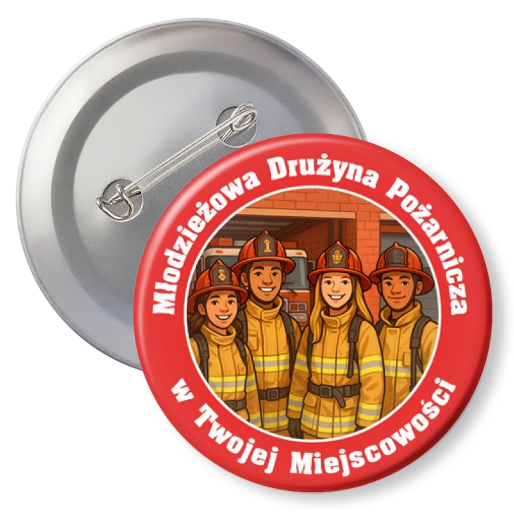 przypinkaMłodzieżowa Drużyna Pożarnicza