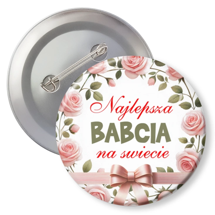 przypinkaNajlepsza babcia