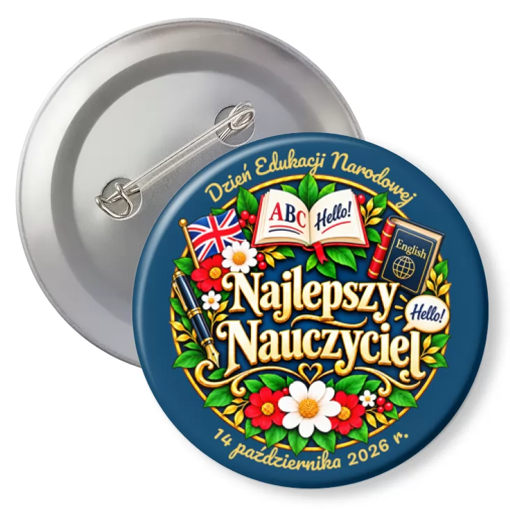 przypinkaNajlepszy Nauczyciel język angielski