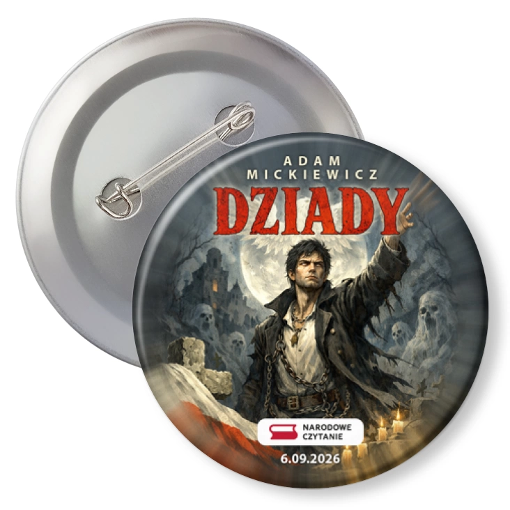 przypinkaNarodowe Czytanie Dziady Konrad