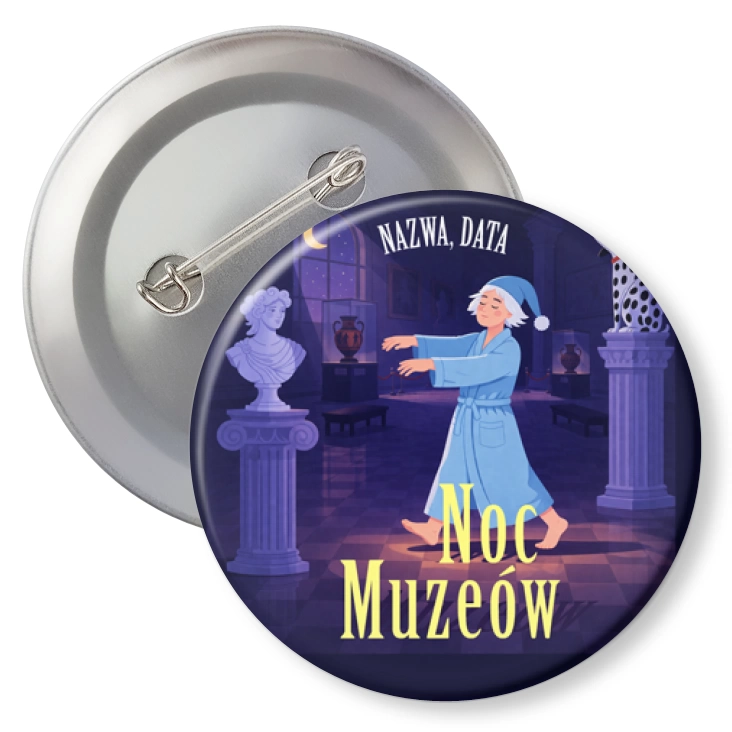 przypinkaNoc muzeów Lunatyk w muzeum