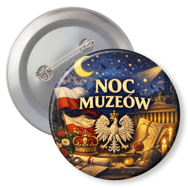 przypinkaNoc Muzeów - symbole narodowe