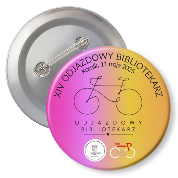 przypinkaOdjazdowy Bibliotekarz 2025