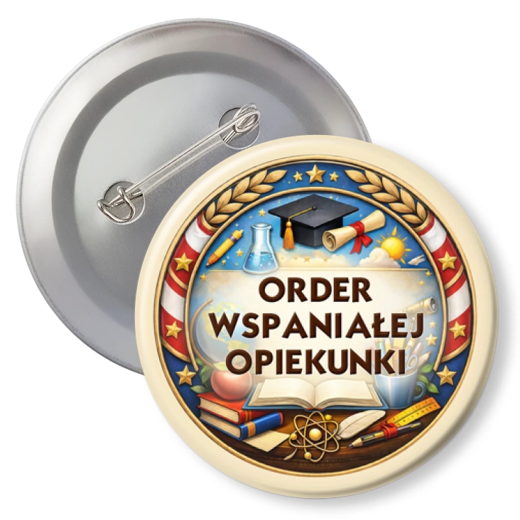 przypinkaOrder wspaniałej opiekunki