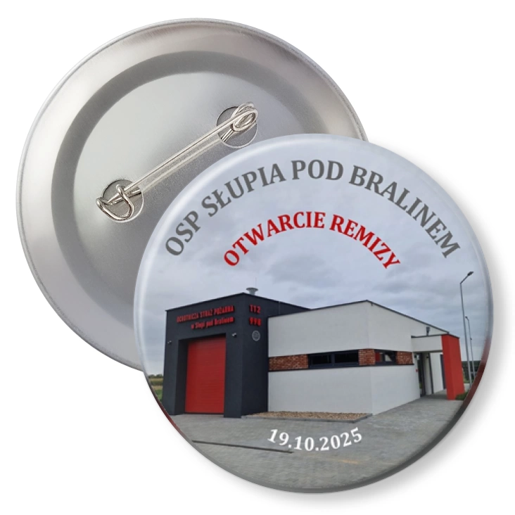 przypinkaOSP Słupia pod Bralinem