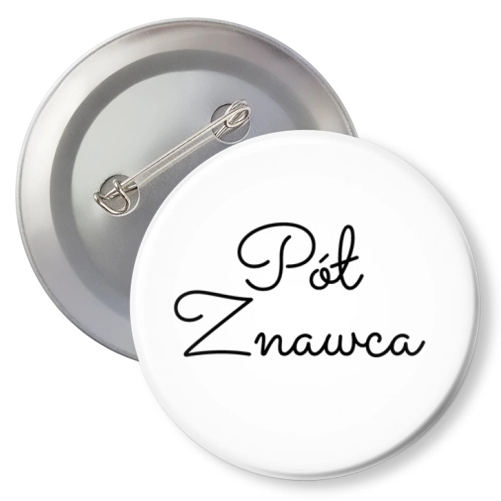 przypinkaPół znawca