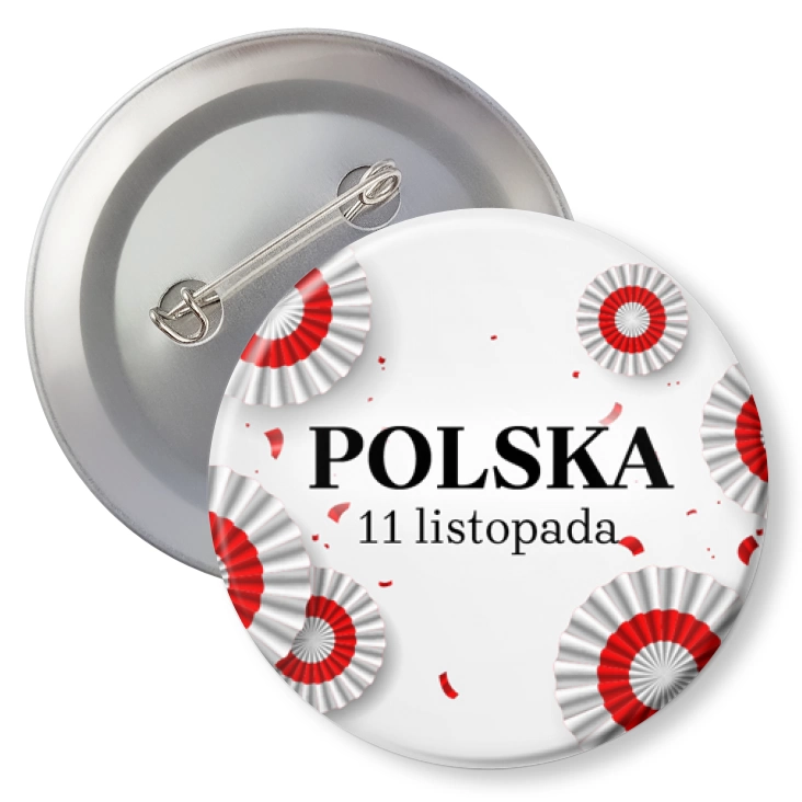 przypinkaPolska kokardy narodowe