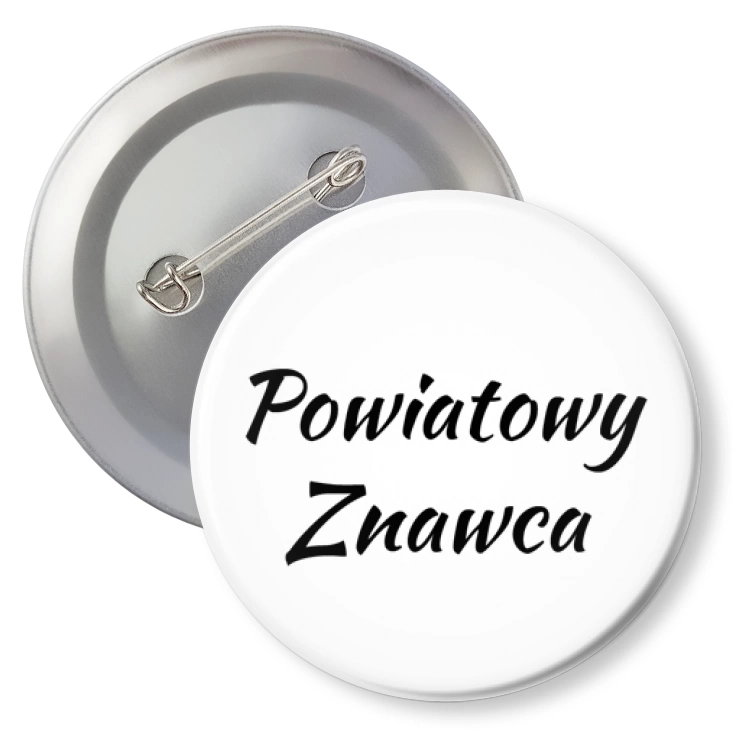 przypinkaPowiatowy znawca