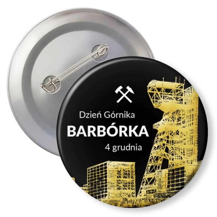 przypinkaBarbórka Dzień Górnika
