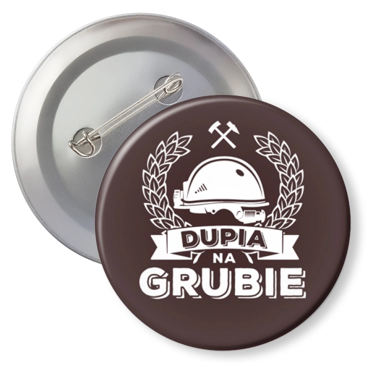 przypinkaDupia na grubie
