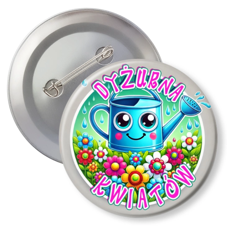przypinkaDyżurna Kwiatów z konewką