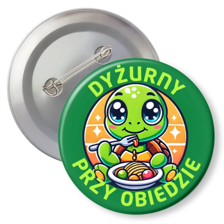 przypinkaDyżurny przy obiedzie