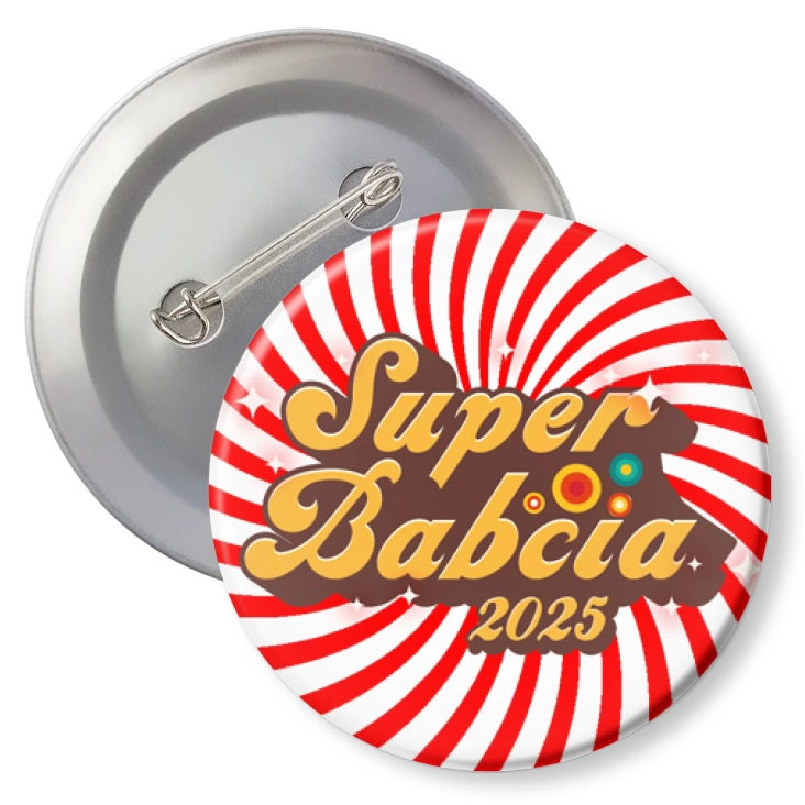 przypinkaDzień Babci - Super Babcia