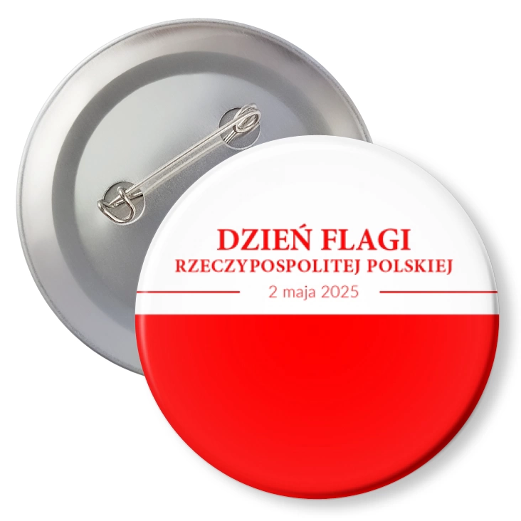 przypinkaDzień Flagi Rzeczypospolitej Polskiej flaga