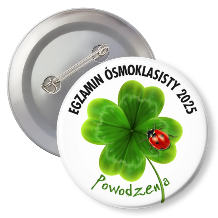 przypinkaEgzamin Ósmoklasisty Powodzenia