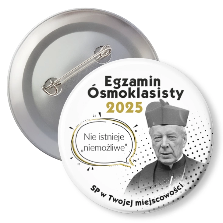 przypinkaEgzamin Ósmoklasisty z kardynałem Stefanem Wyszyńskim