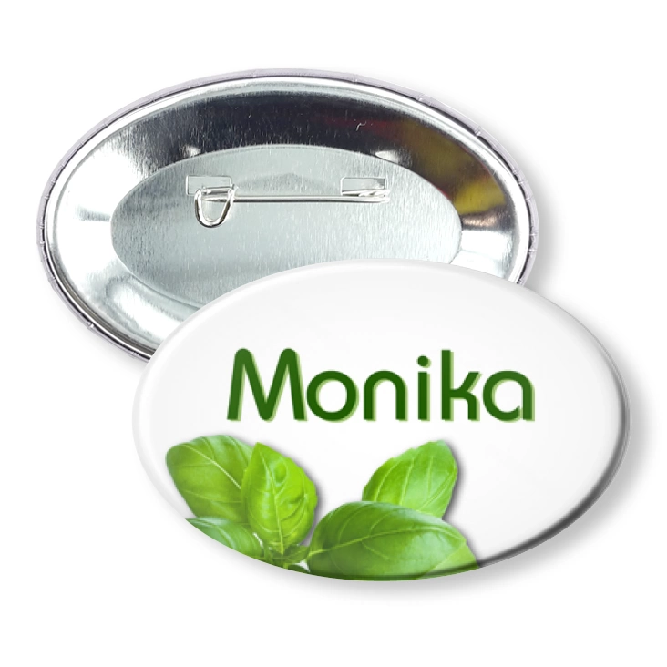 przypinka elipsa agrafka Piccolo