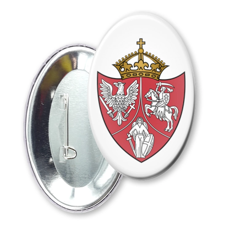 przypinka elipsaSymbol Powstania Styczniowego