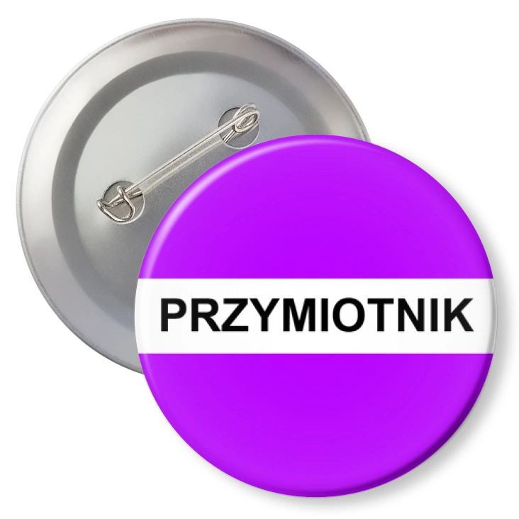 przypinka z agrafką Gramatyka przymiotnik