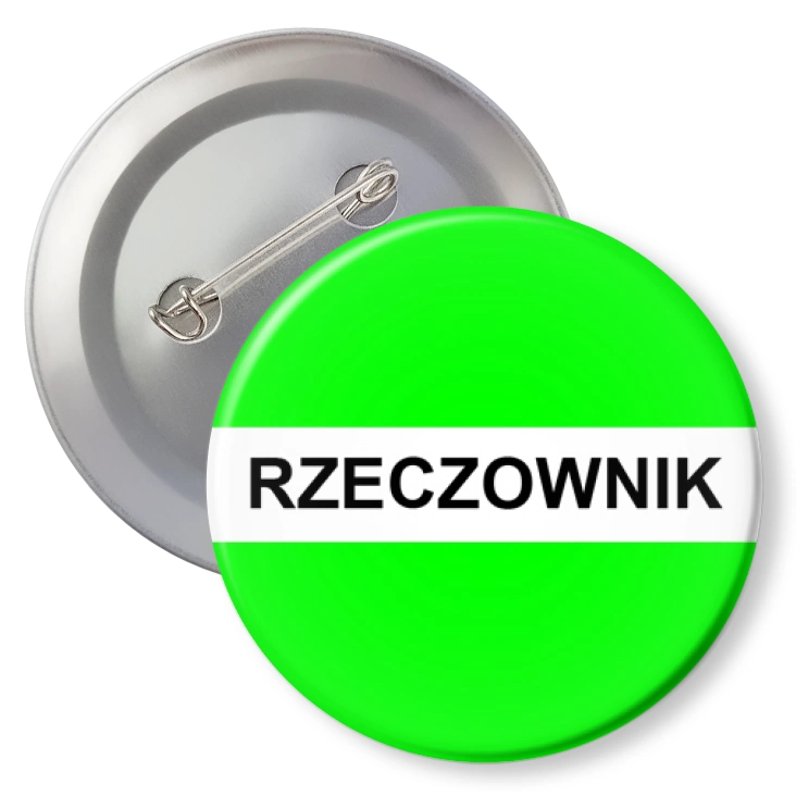 przypinka z agrafką Gramatyka rzeczownik