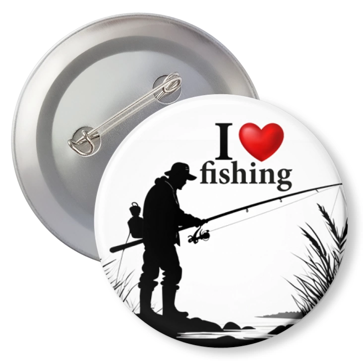 przypinkaI love fishing