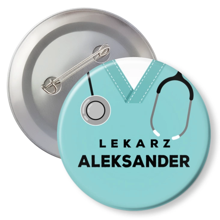 przypinkaIdentyfikator dla lekarza