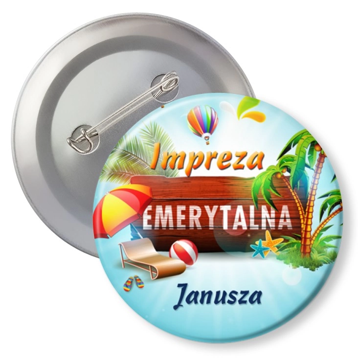 przypinkaImpreza emerytalna