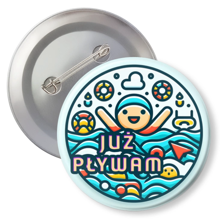 przypinkaJuż pływam