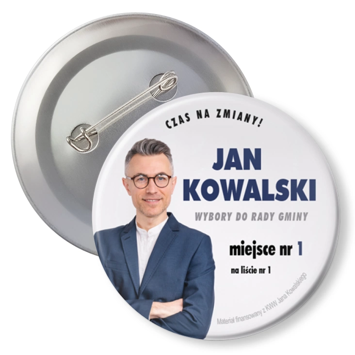 przypinkaKandydat w wyborach