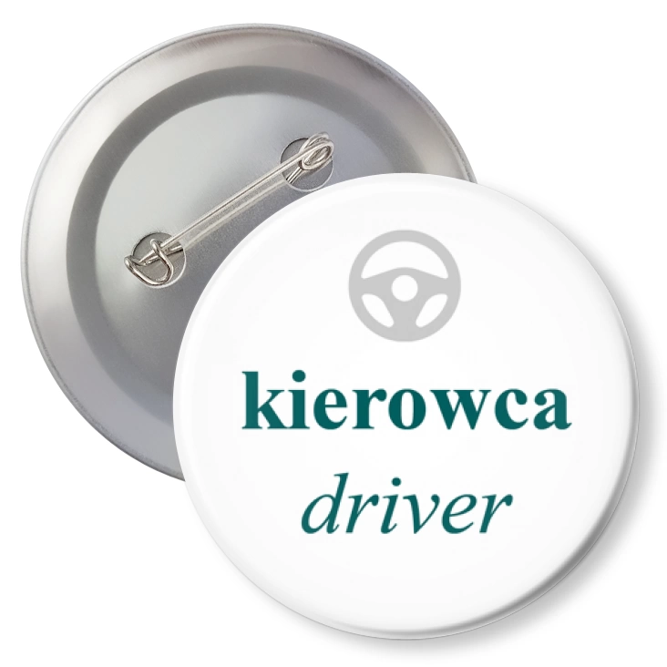 przypinkaKierowca driver