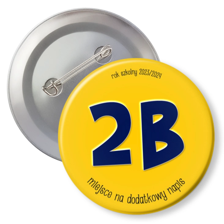 przypinkaKlasa 2B